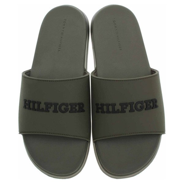 Tongs / Mules  Tommy Hilfiger FM0FM05430 RBN Army Green