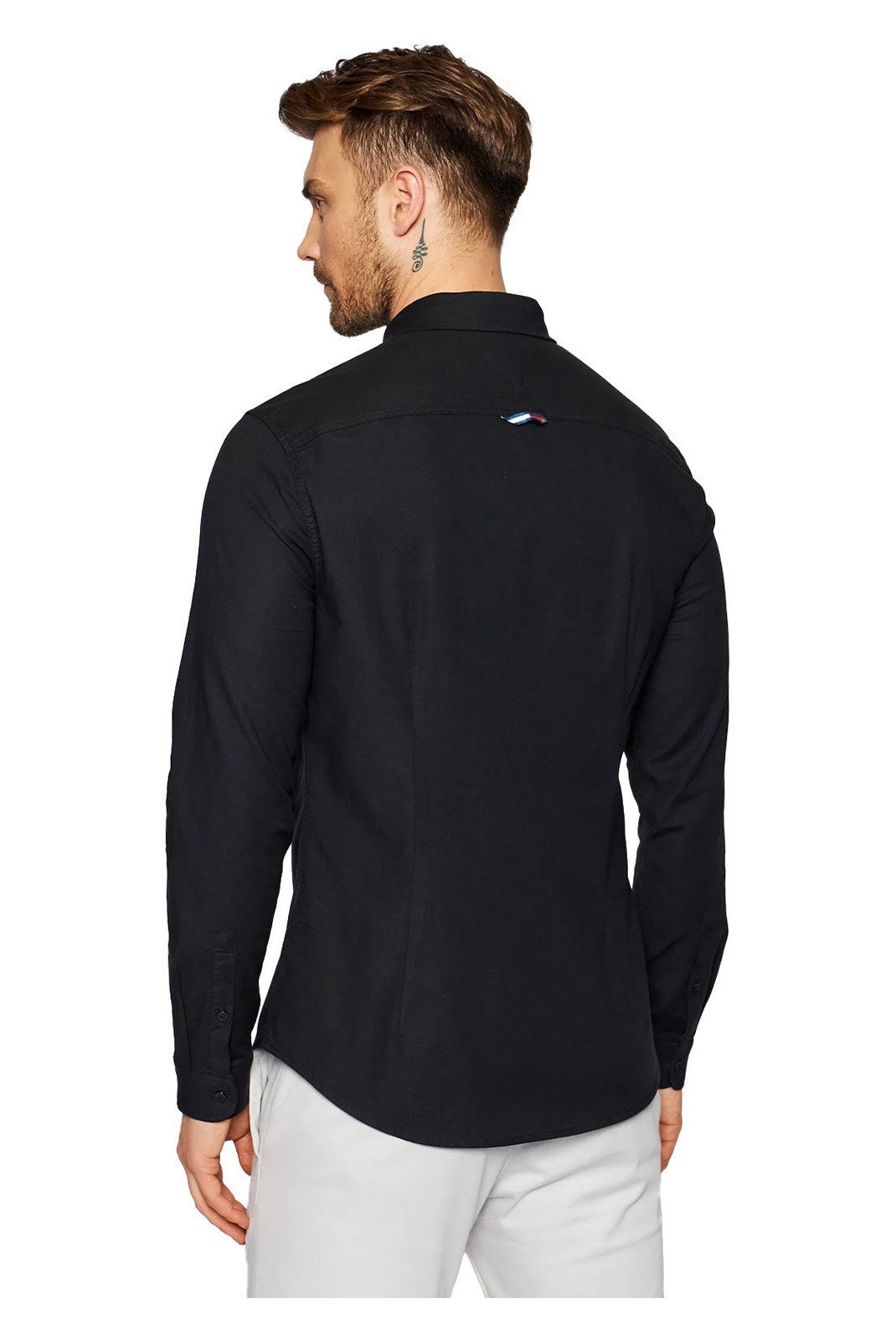 Chemises manches longues  Tommy Jeans DM0DM09594__078_BLACK BLACK