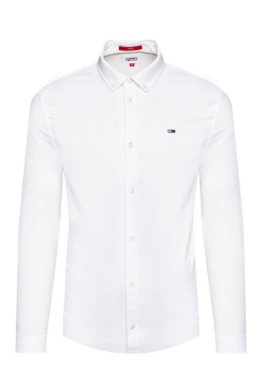 Chemises manches longues  Tommy Jeans DMODM09594__101 White