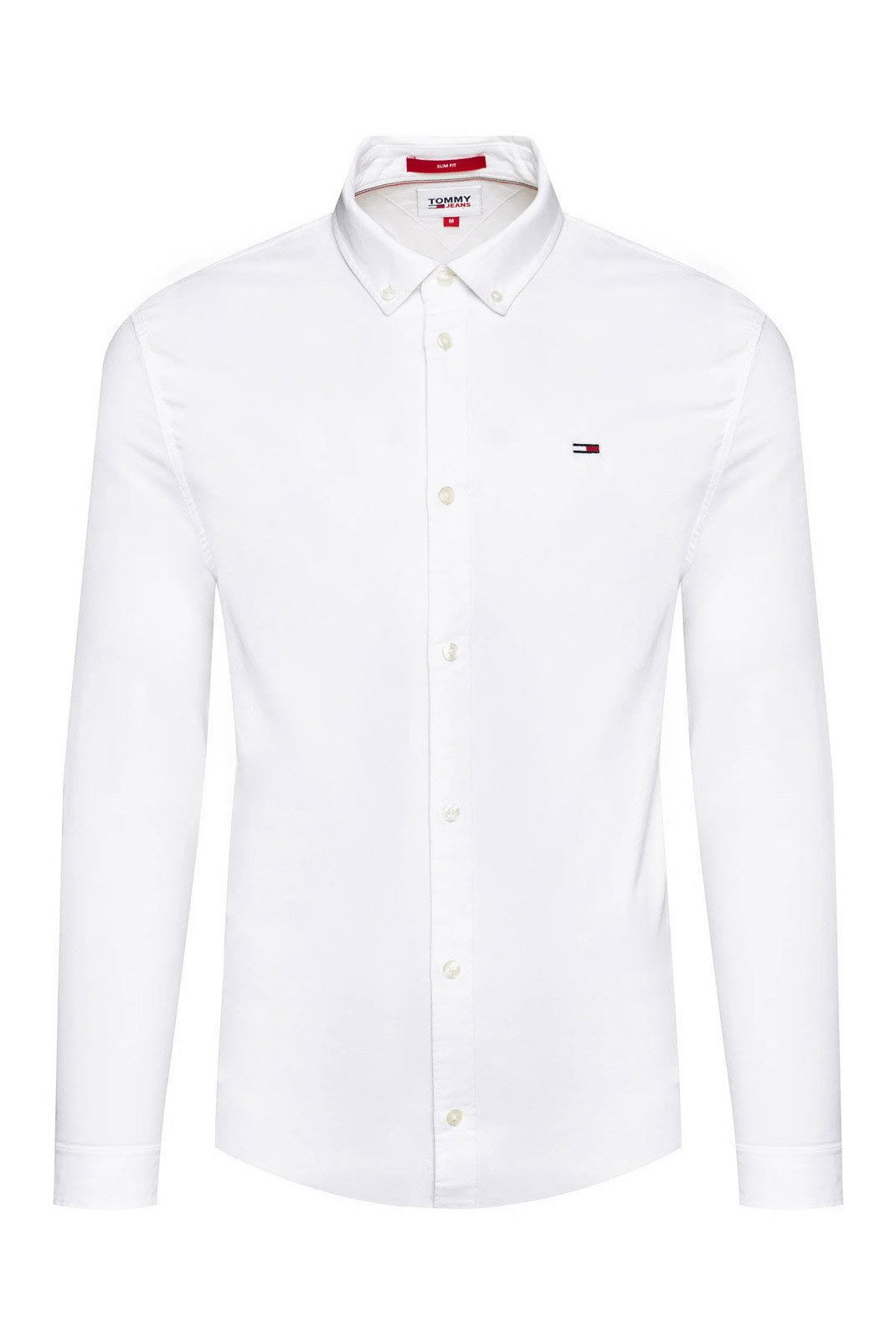 Chemises manches longues  Tommy Jeans DMODM09594__101_WHITE White