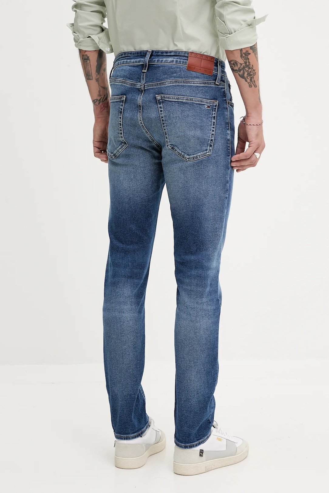 tapered  Tommy Jeans DM0DM21216 1BJ Denim Dark