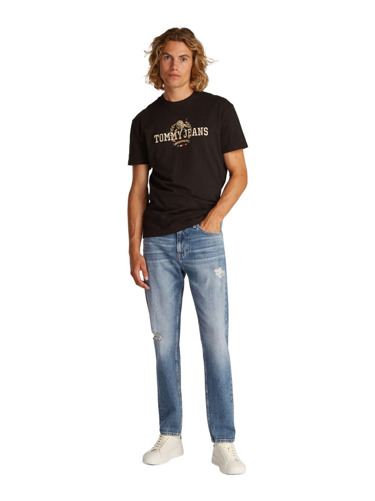 tapered  Tommy Jeans DM0DM21333 1A5 Denim Medium