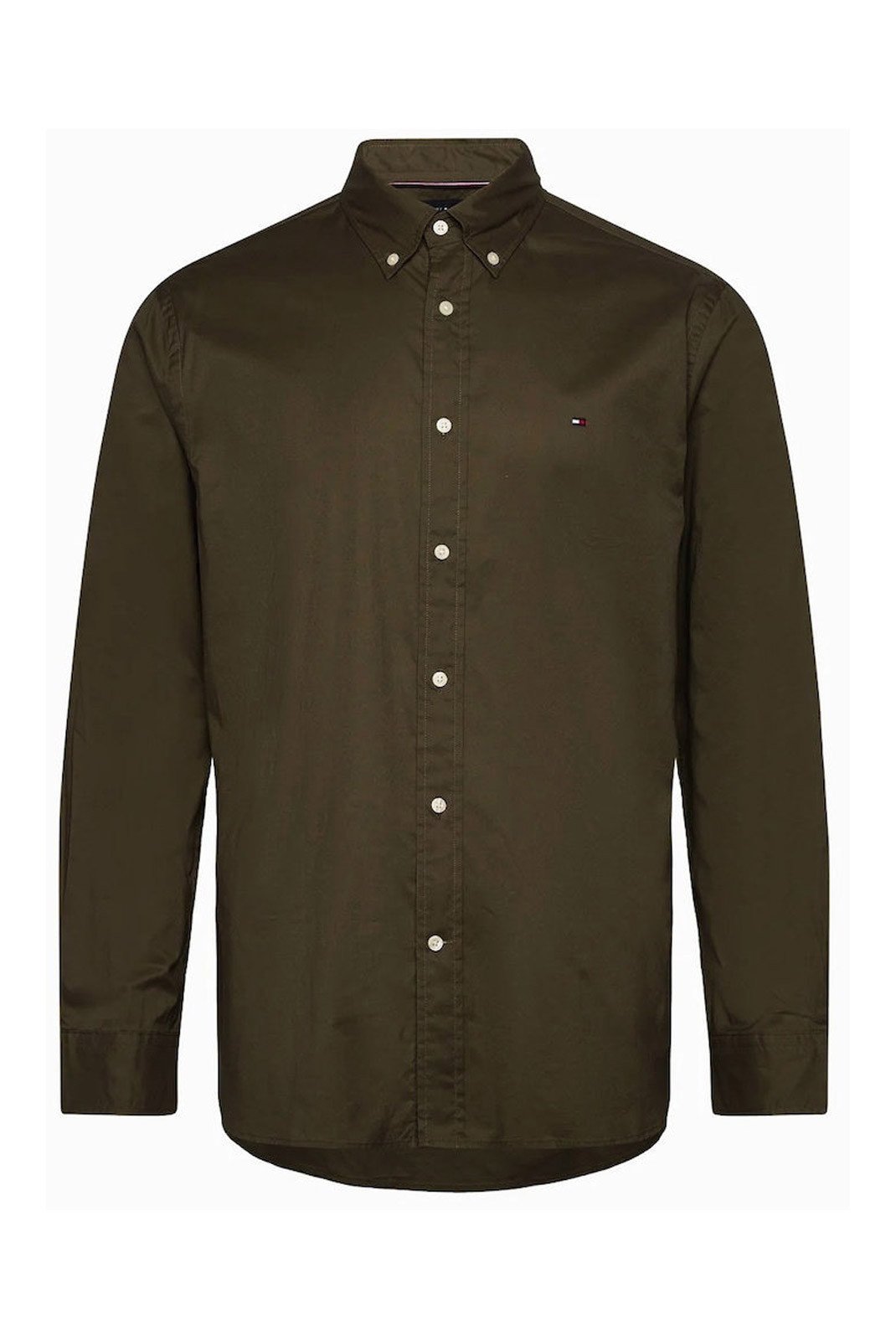 Chemises manches longues  Tommy Jeans MW0MW30934__380 Olive