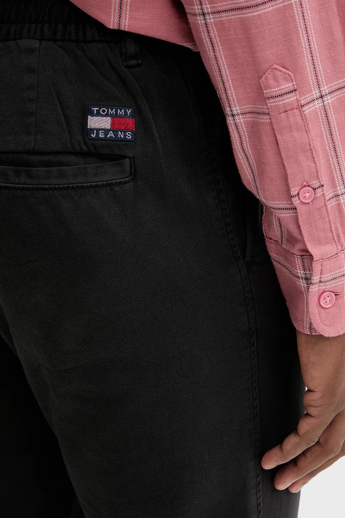 Pantalons chino/citadin  Tommy Jeans DM0DM21705 BDS Black