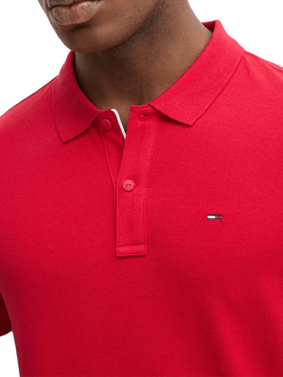 Polos manches courtes  Tommy Jeans DM0DM20676 XLE Sapphire Red