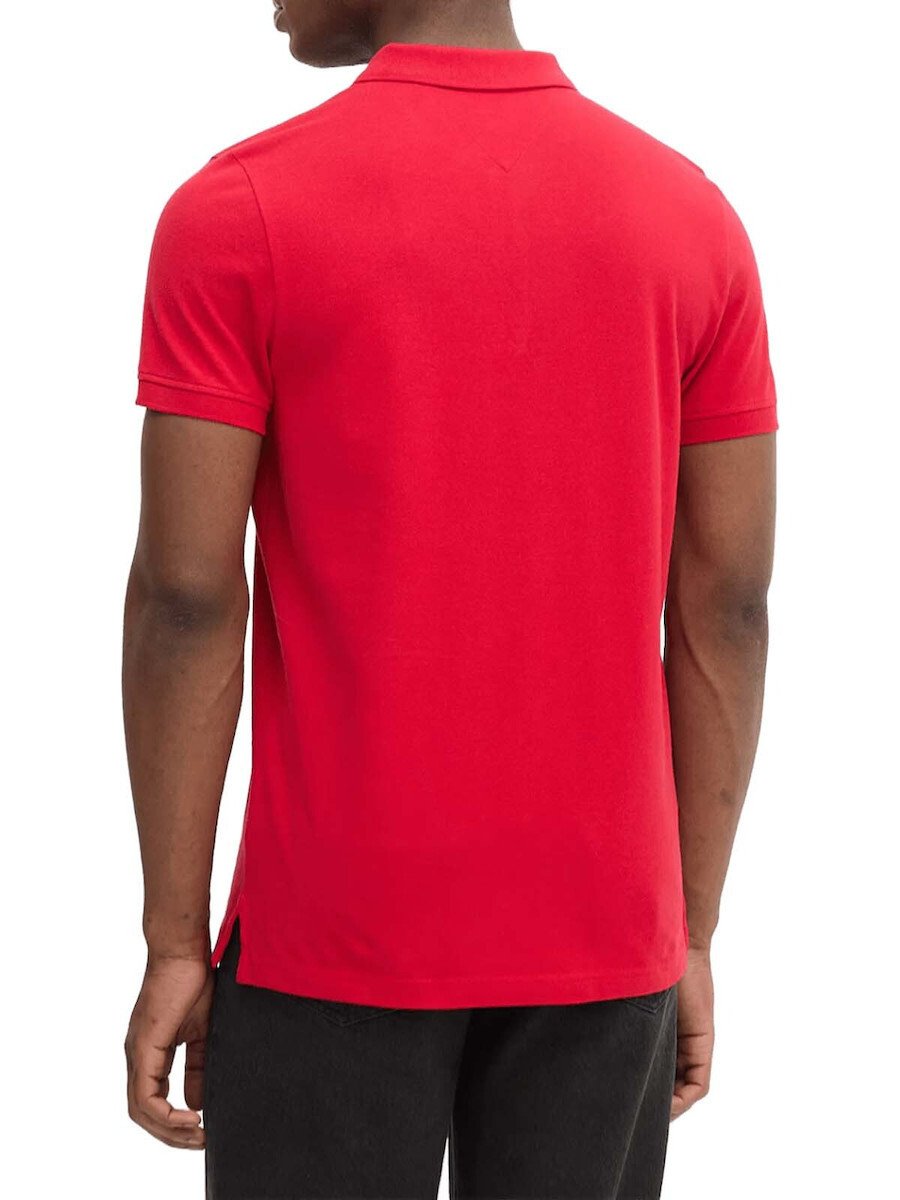 Polos manches courtes  Tommy Jeans DM0DM20676 XLE Sapphire Red