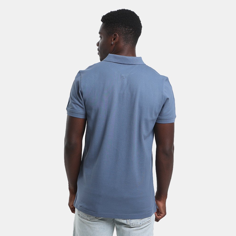 Polos manches courtes  Tommy Jeans DM0DM20676 PO6 Blue Moment