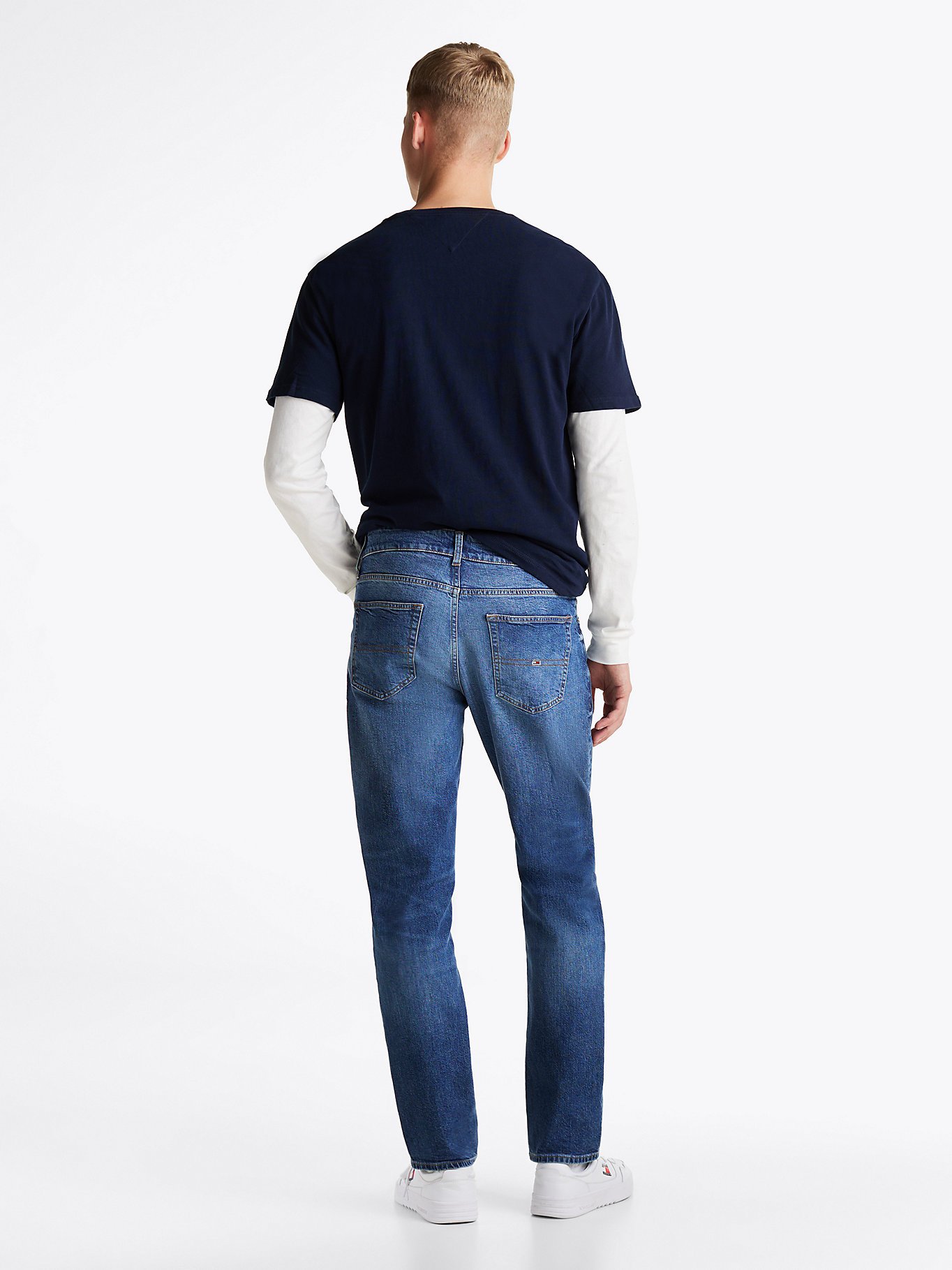 régular  Tommy Jeans DM0DM20559 1BK Denim Dark