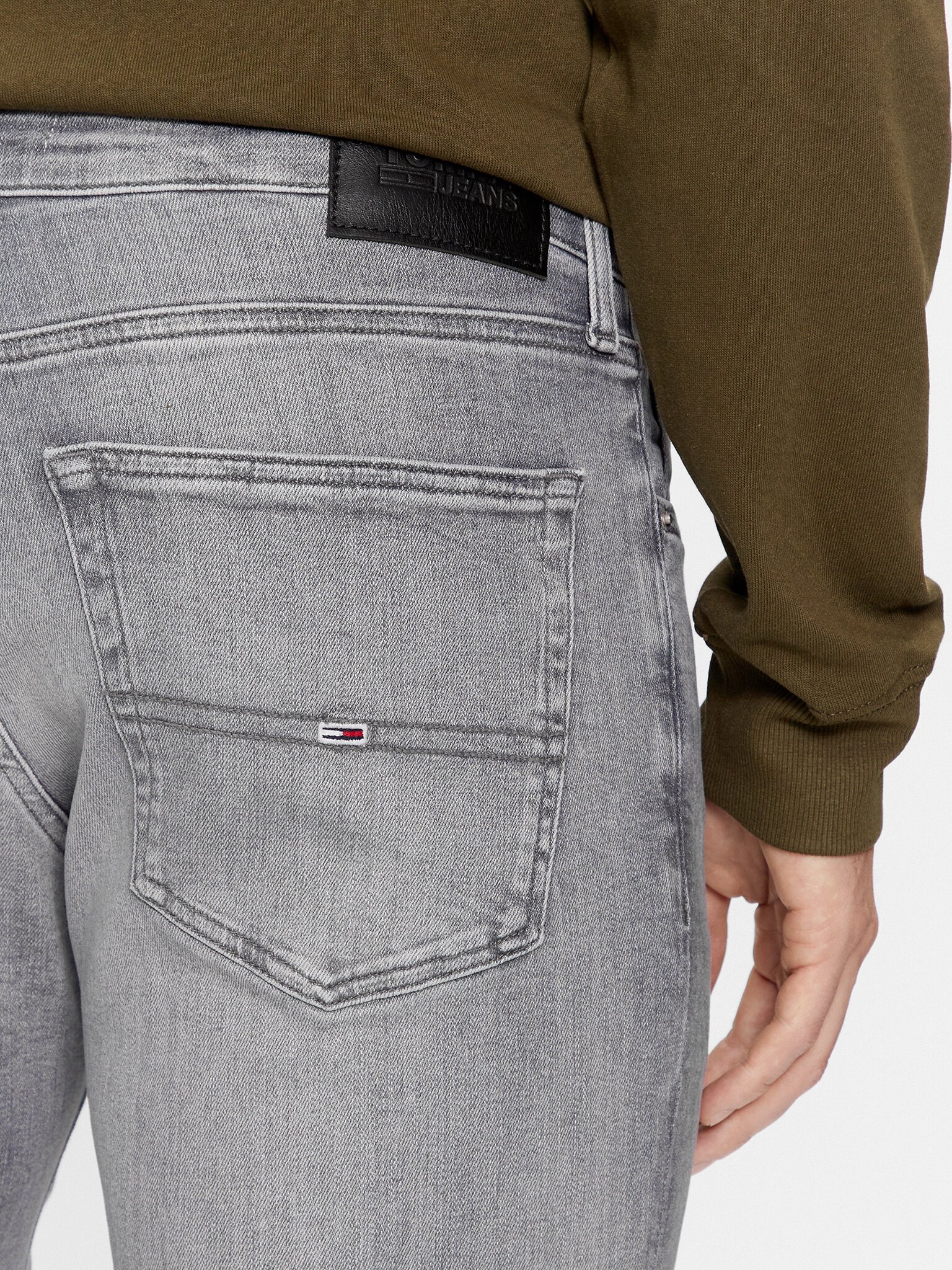 slim / skinny  Tommy Jeans DM0DM17405 1BZ Denim Black