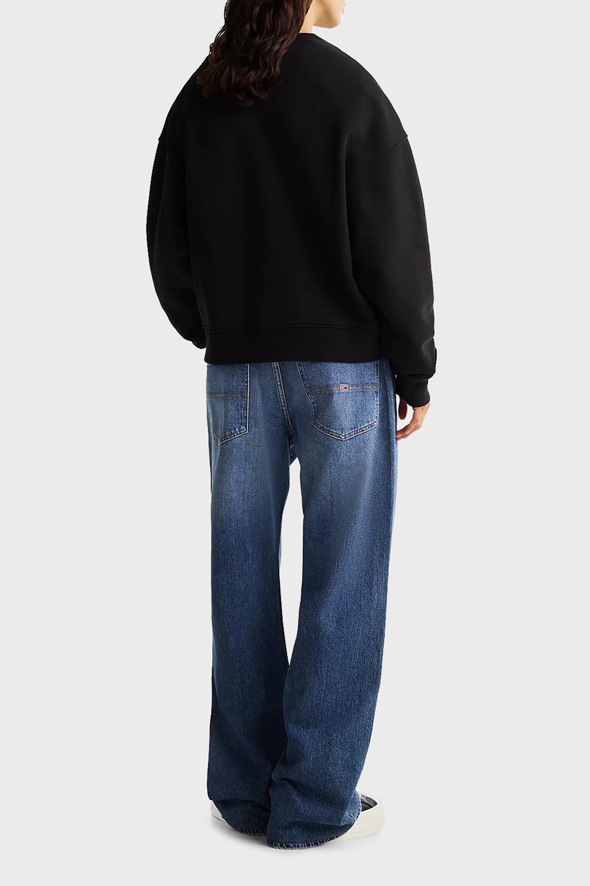 Sweat / sweat zippé  Tommy Jeans DW0DW19408 BDS Black