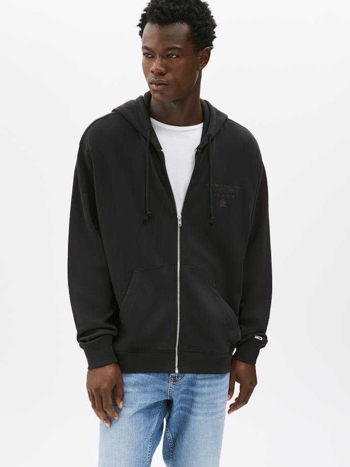 Sweats zippés  Tommy Jeans DM0DM20835 BDS Black