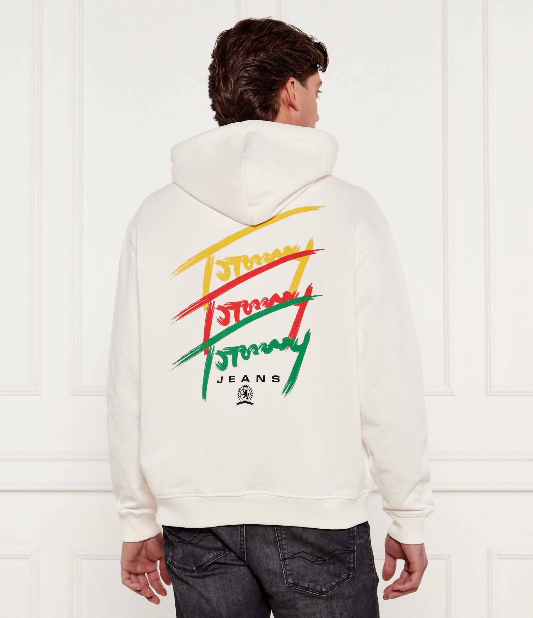 Sweatshirts  Tommy Jeans DM0DM21372 YBH Ancient White