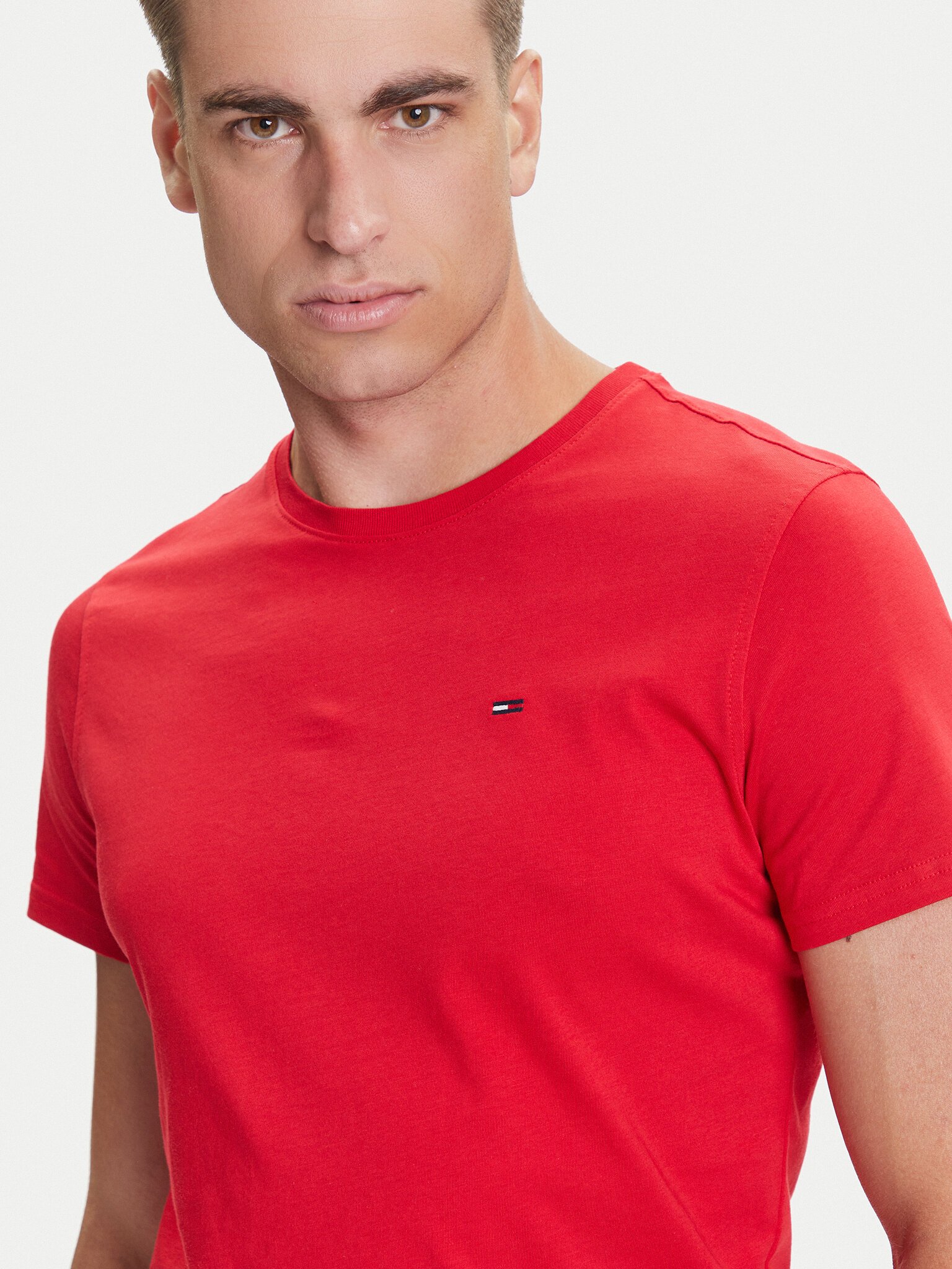 T-S manches courtes  Tommy Jeans DM0DM04411 XLE Sapphire Red