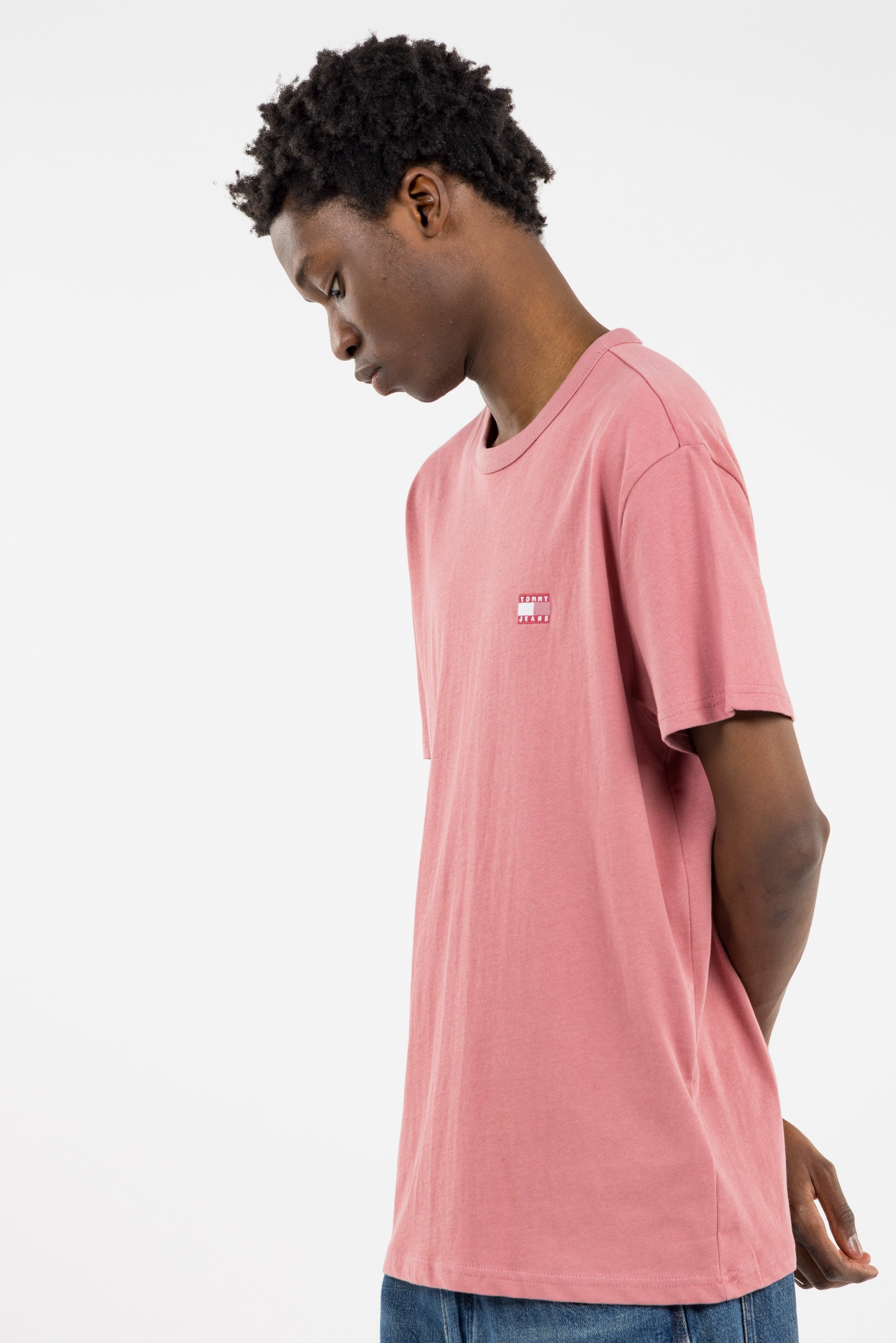 T-S manches courtes  Tommy Jeans DM0DM20322 TI0 Tahiti Berry Tonal