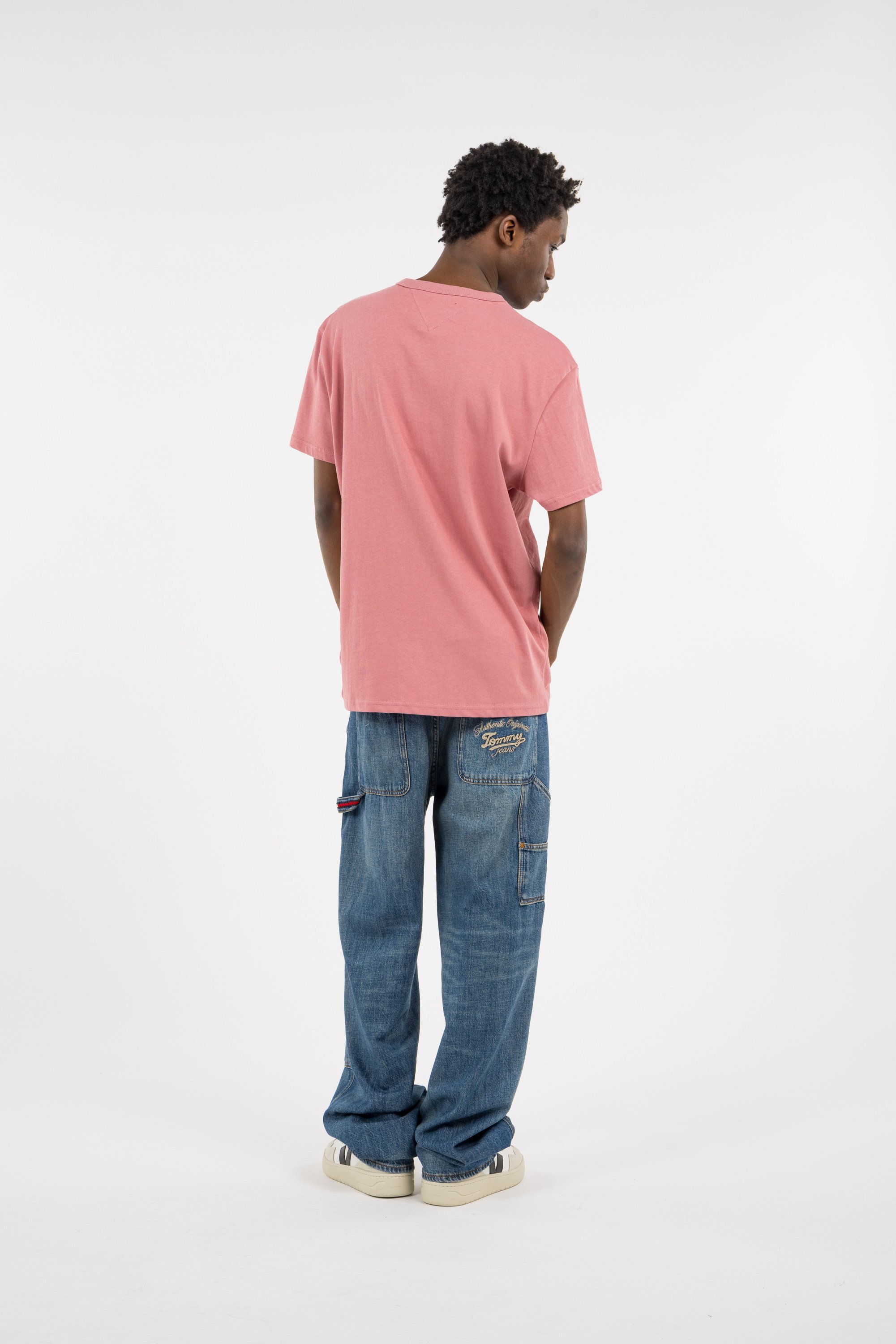 T-S manches courtes  Tommy Jeans DM0DM20322 TI0 Tahiti Berry Tonal