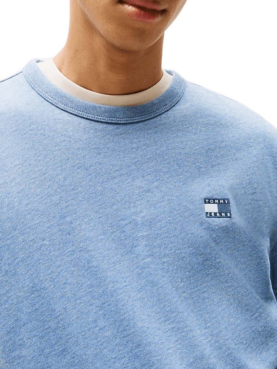 T-S manches courtes  Tommy Jeans DM0DM20322 DOM Blue Moment Htr Tonal