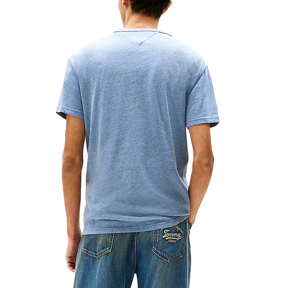 T-S manches courtes  Tommy Jeans DM0DM20322 DOM Blue Moment Htr Tonal