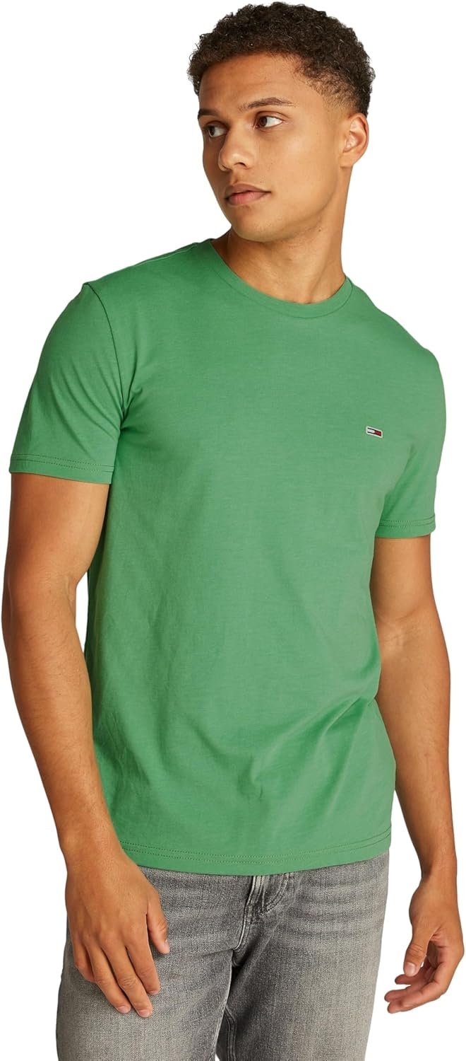 T-S manches courtes  Tommy Jeans DM0DM20363 MAS Cloudy Jade Htr