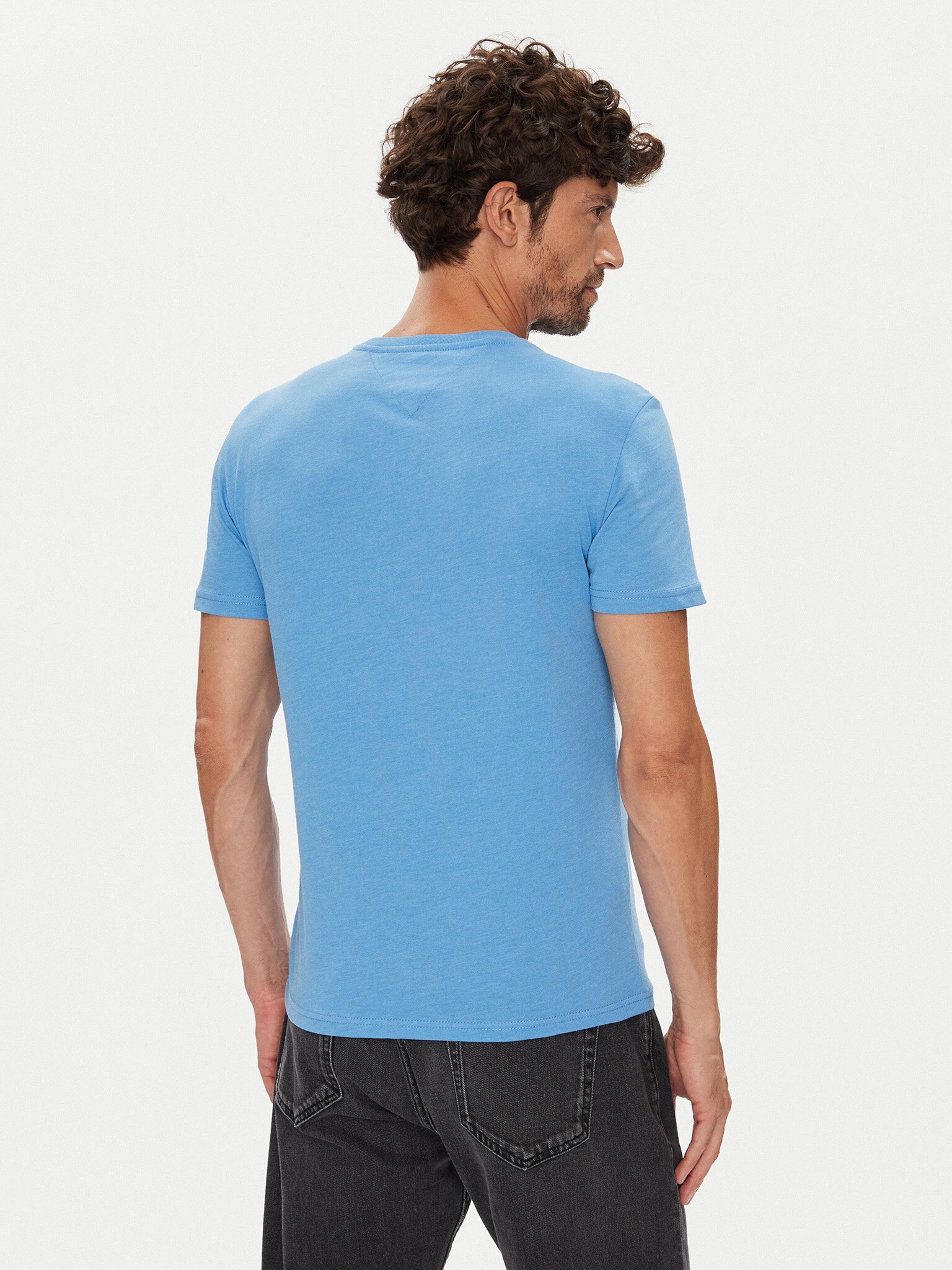T-S manches courtes  Tommy Jeans DM0DM20363 C39 Copenhagen Blue Htr