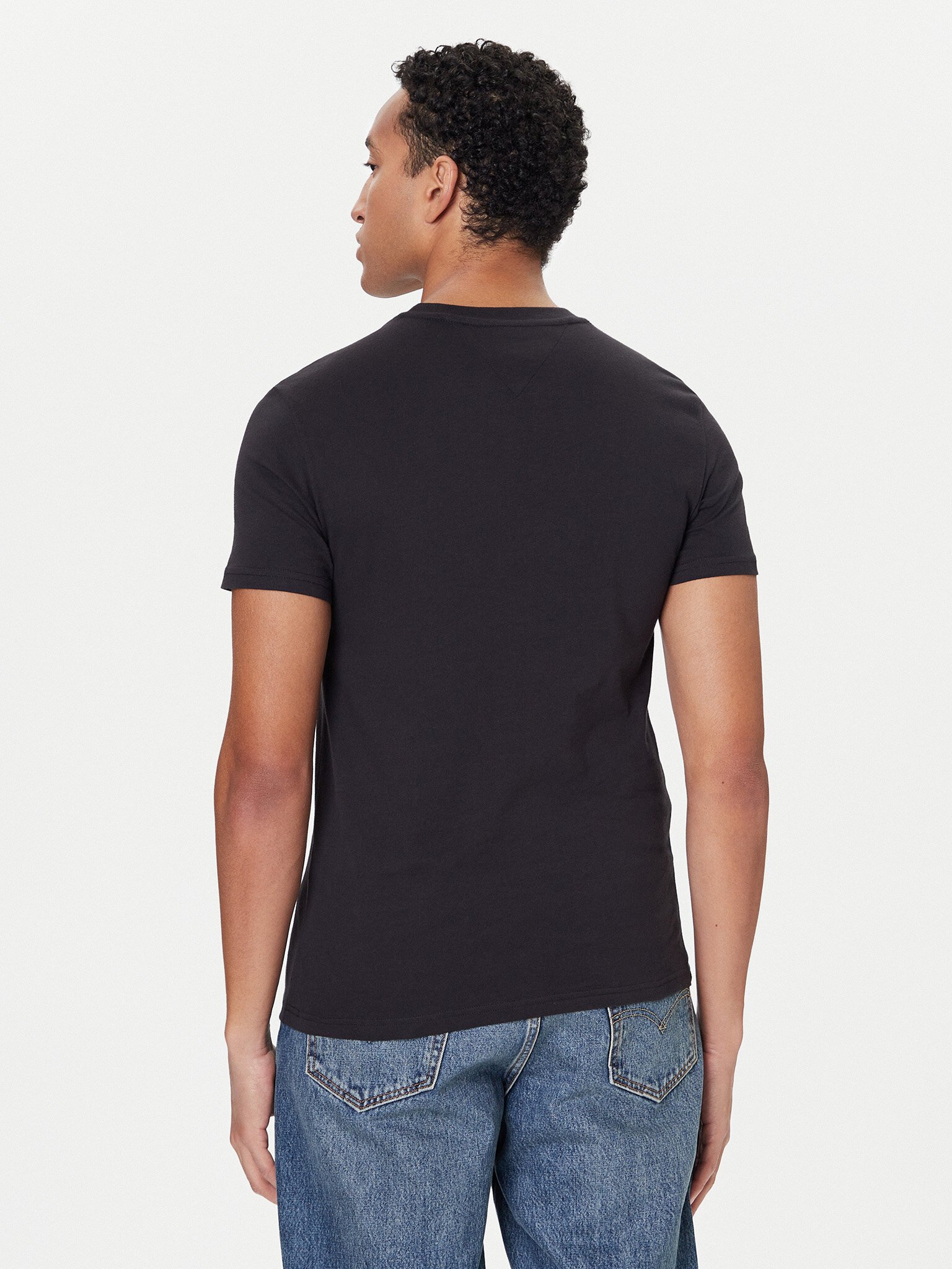 T-S manches courtes  Tommy Jeans DM0DM20687 0XX Black / Black