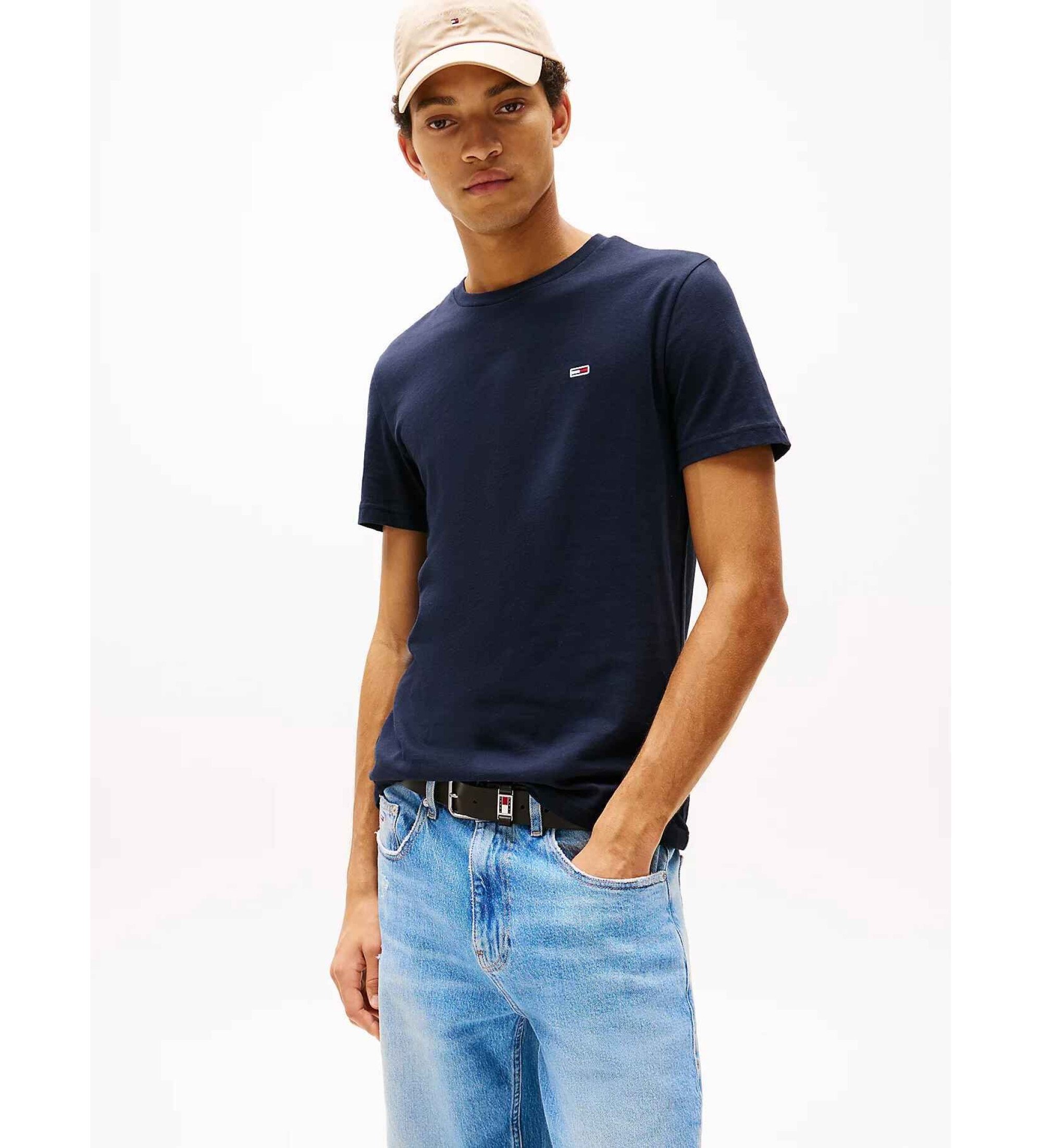 T-S manches courtes  Tommy Jeans DM0DM20687 0XY Black/Dark Night Navy