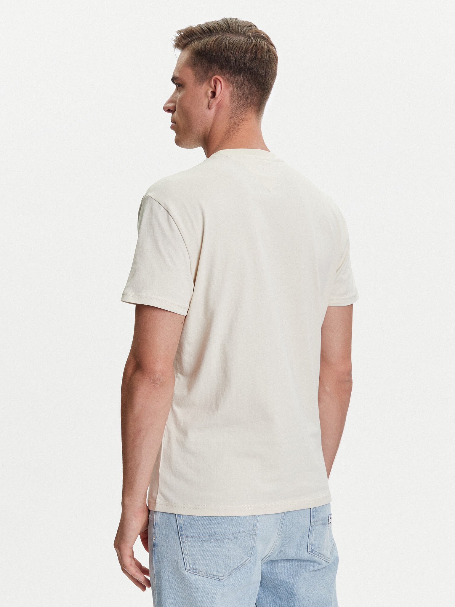 T-S manches courtes  Tommy Jeans DM0DM20744 ACH Desert Sand Dune