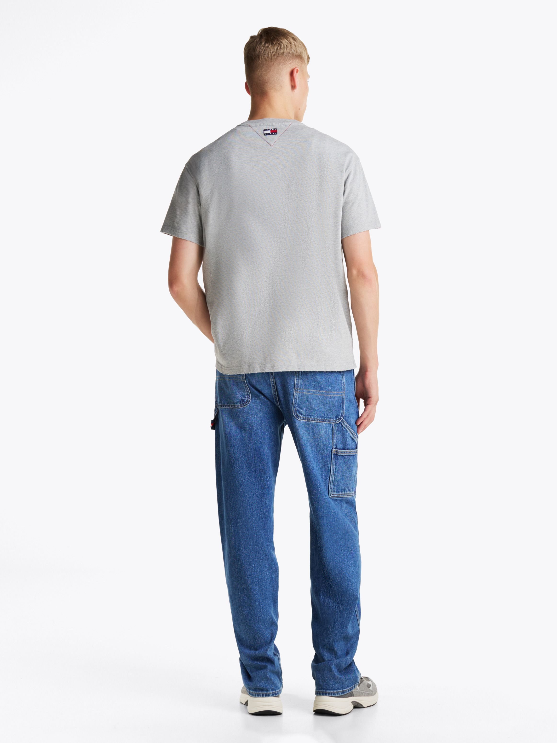 T-S manches courtes  Tommy Jeans DM0DM21126 P6N Grey Htr