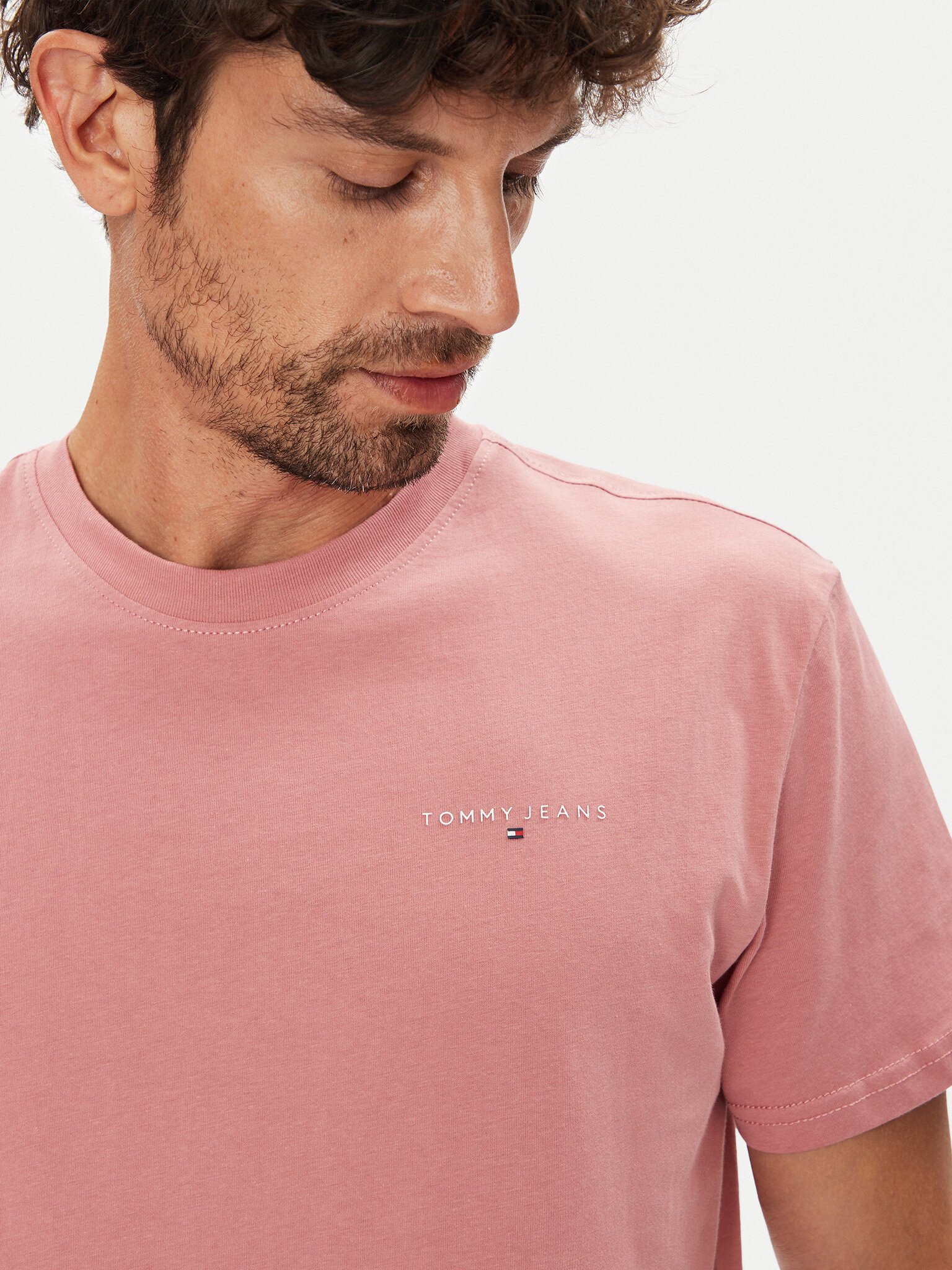 T-S manches courtes  Tommy Jeans DM0DM21780 TI0 Tahiti Berry