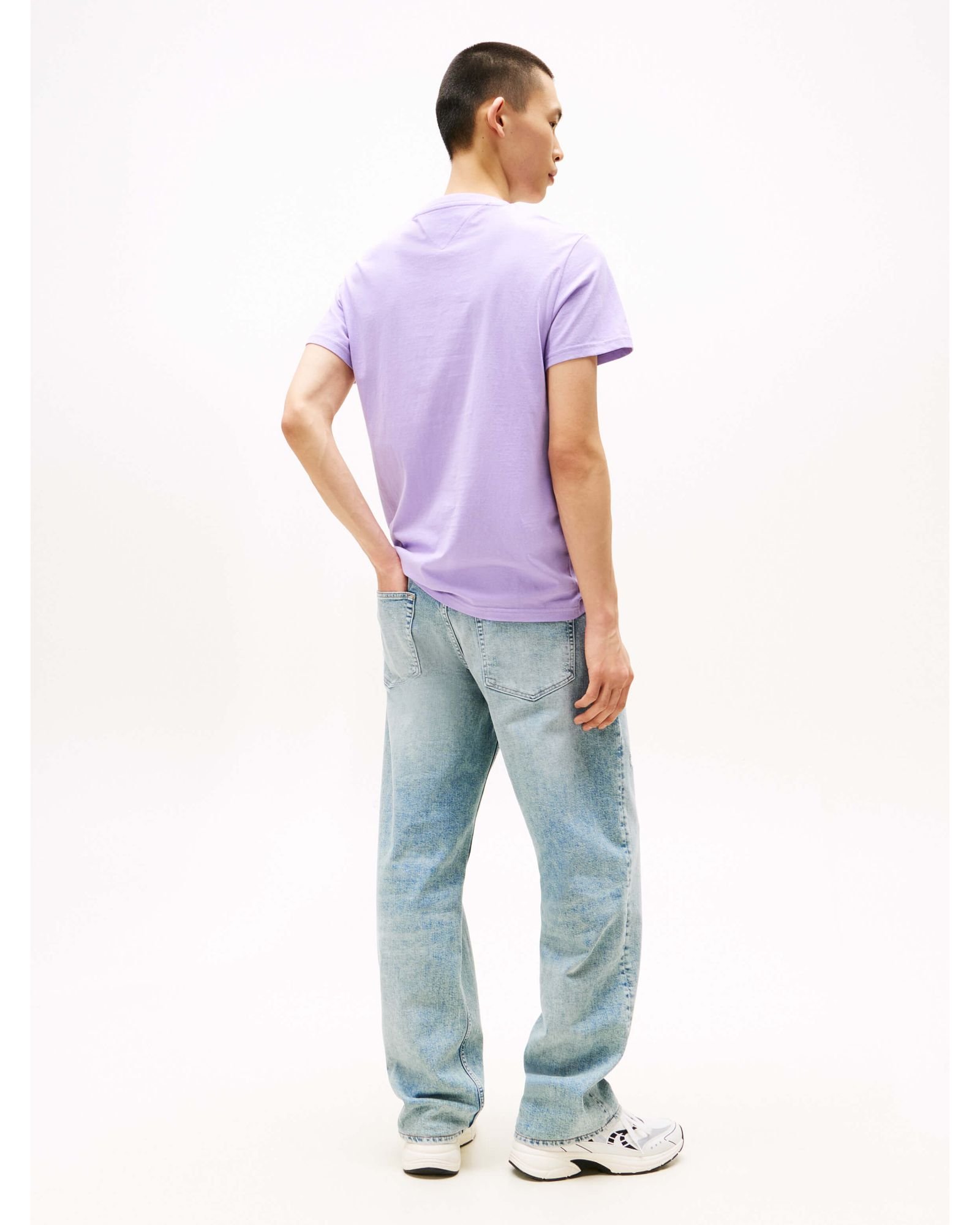 T-S manches courtes  Tommy Jeans DM0DM21780 W0E Ophelia Purple