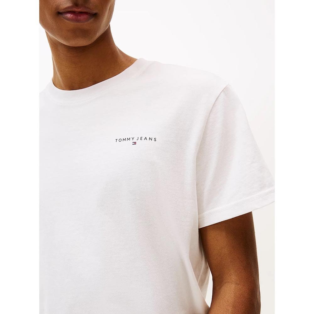 T-S manches courtes  Tommy Jeans DM0DM21780 YBL Ecru