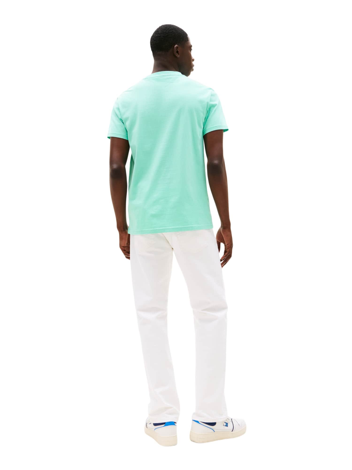 T-S manches courtes  Tommy Jeans DM0DM21780 L61 Lagoon Green