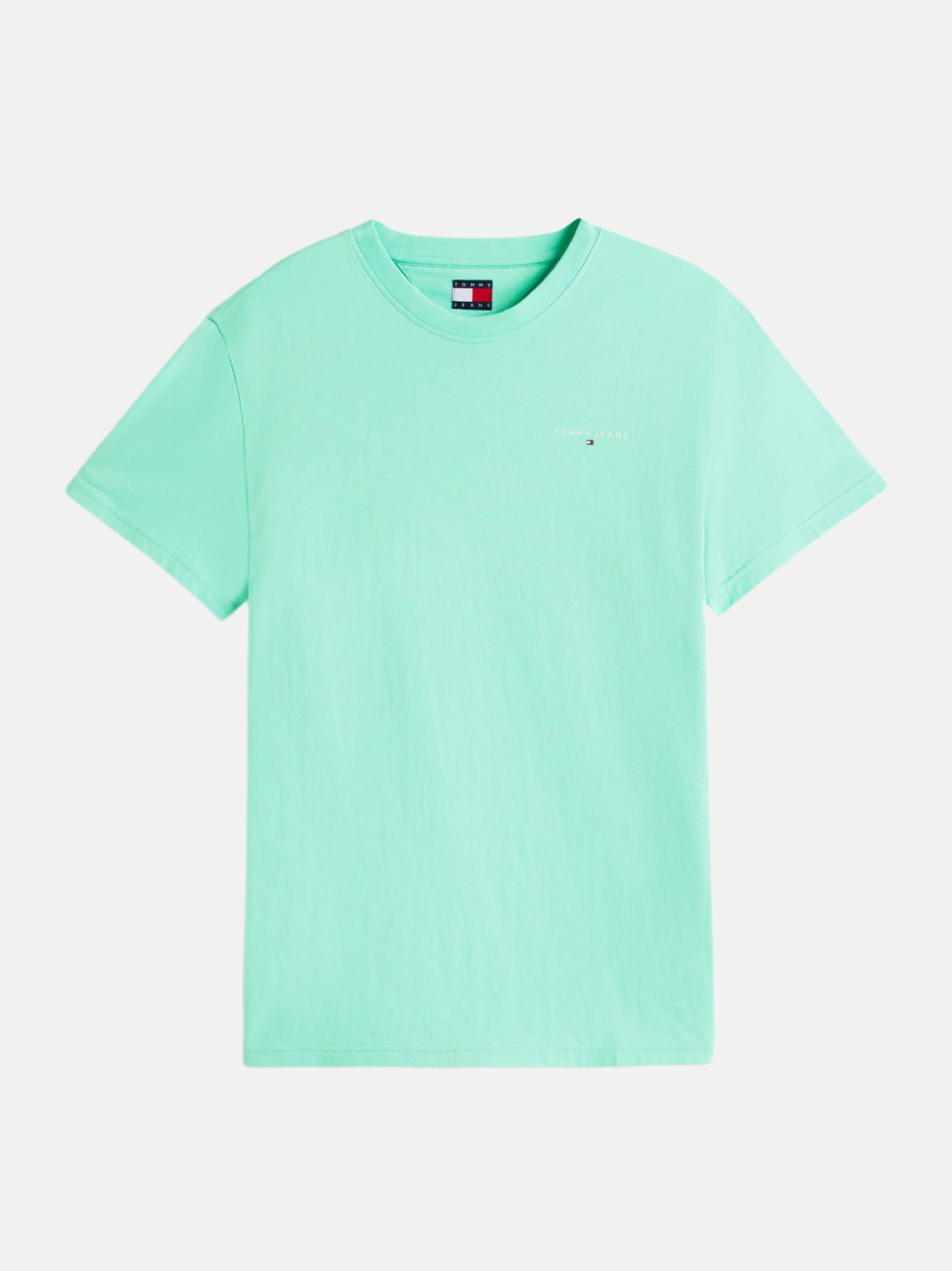 T-S manches courtes  Tommy Jeans DM0DM21780 L61 Lagoon Green