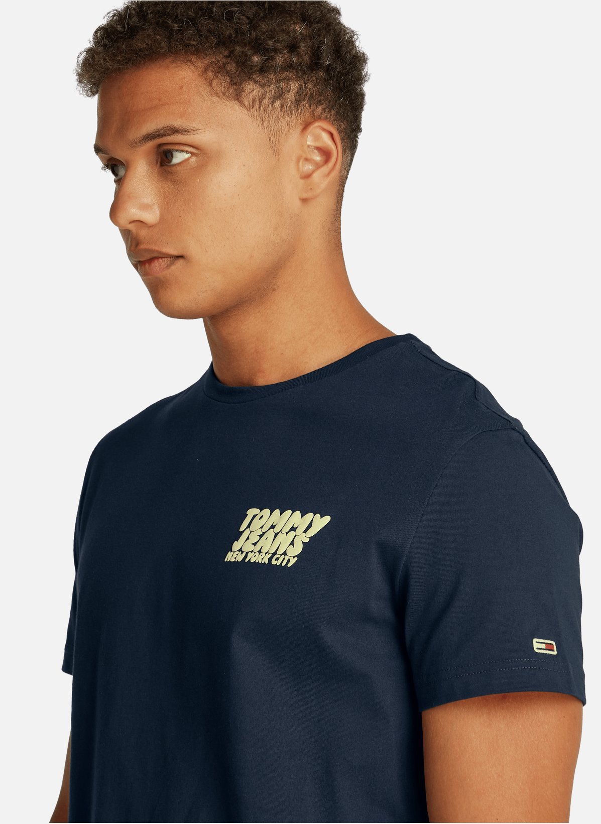 T-S manches courtes  Tommy Jeans DM0DM21863 C1G Dark Night Navy