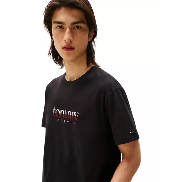 T-S manches courtes  Tommy Jeans DM0DM21978 BDS Black