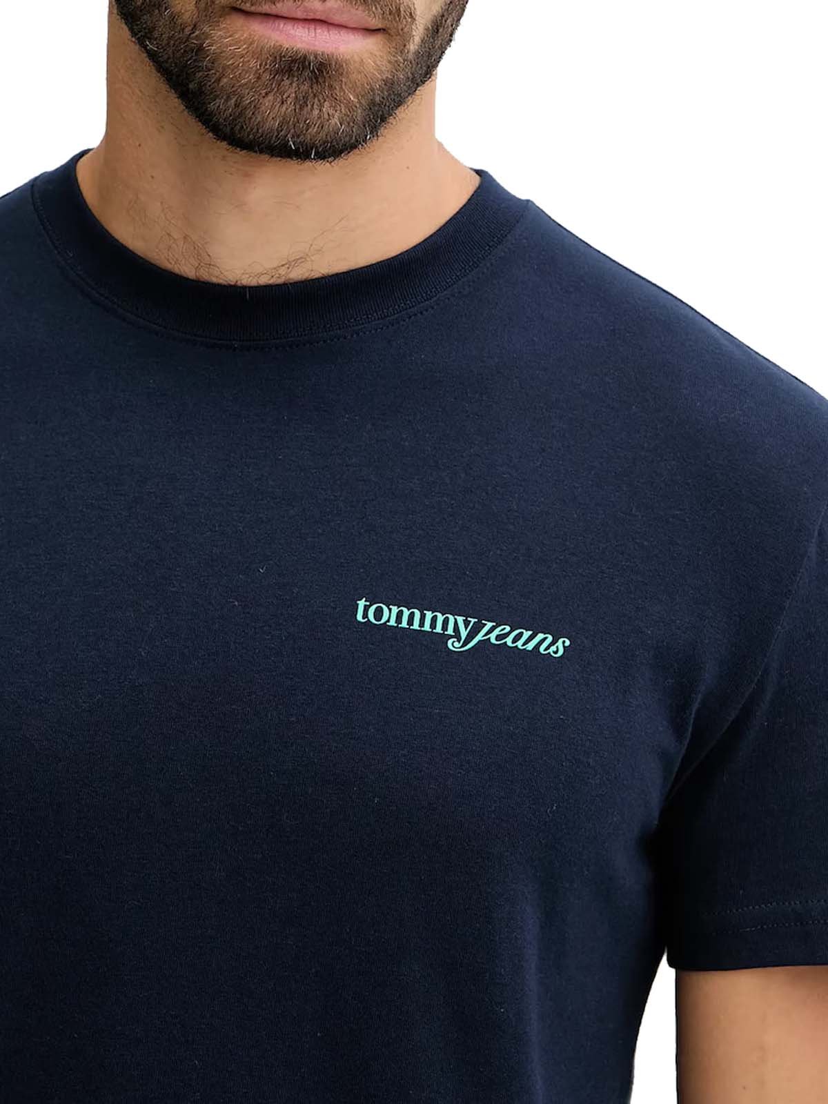 T-S manches courtes  Tommy Jeans DM0DM21982 C1G Dark Night Navy