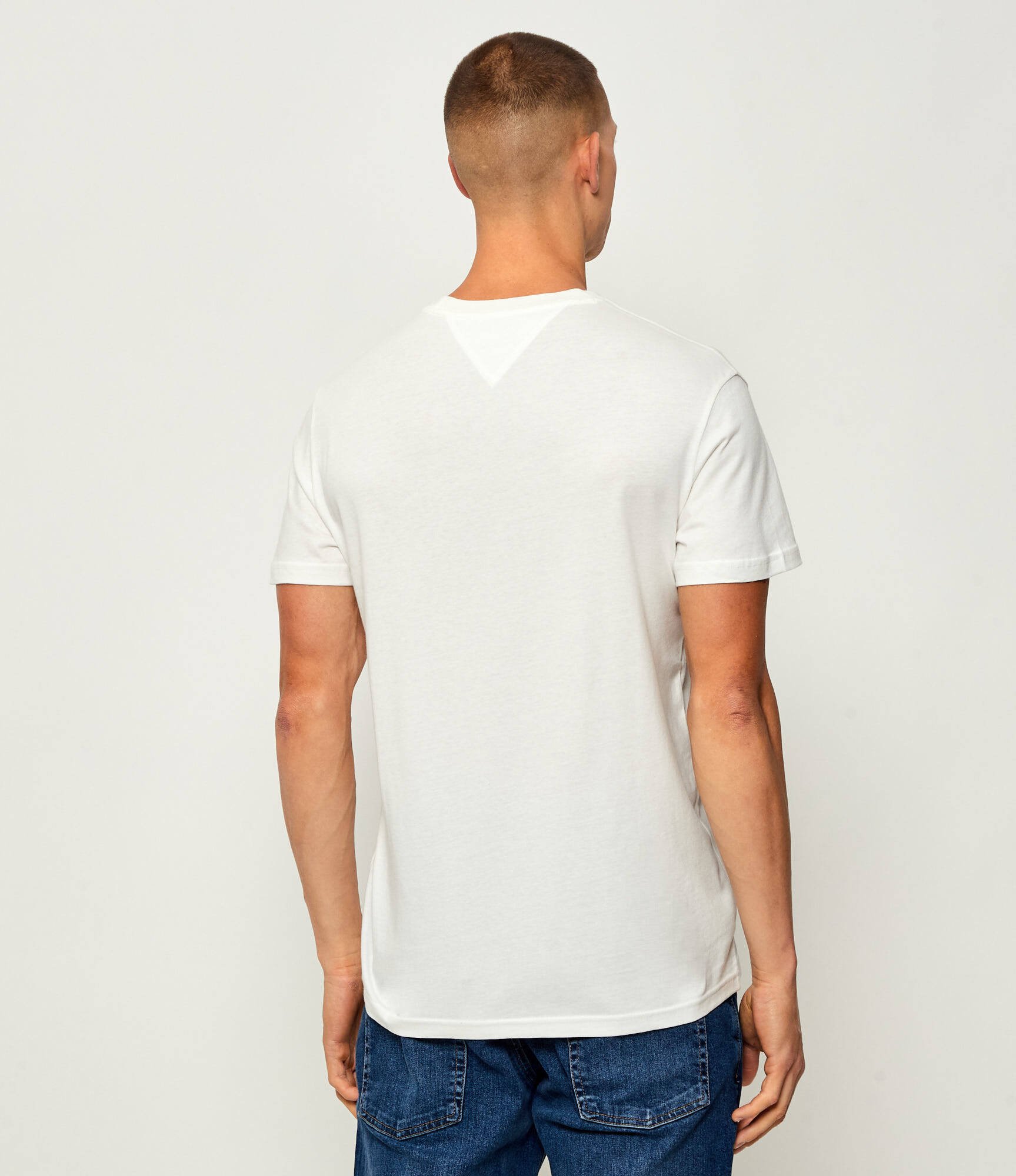 T-S manches courtes  Tommy Jeans DM0DM22127 YBL Ecru