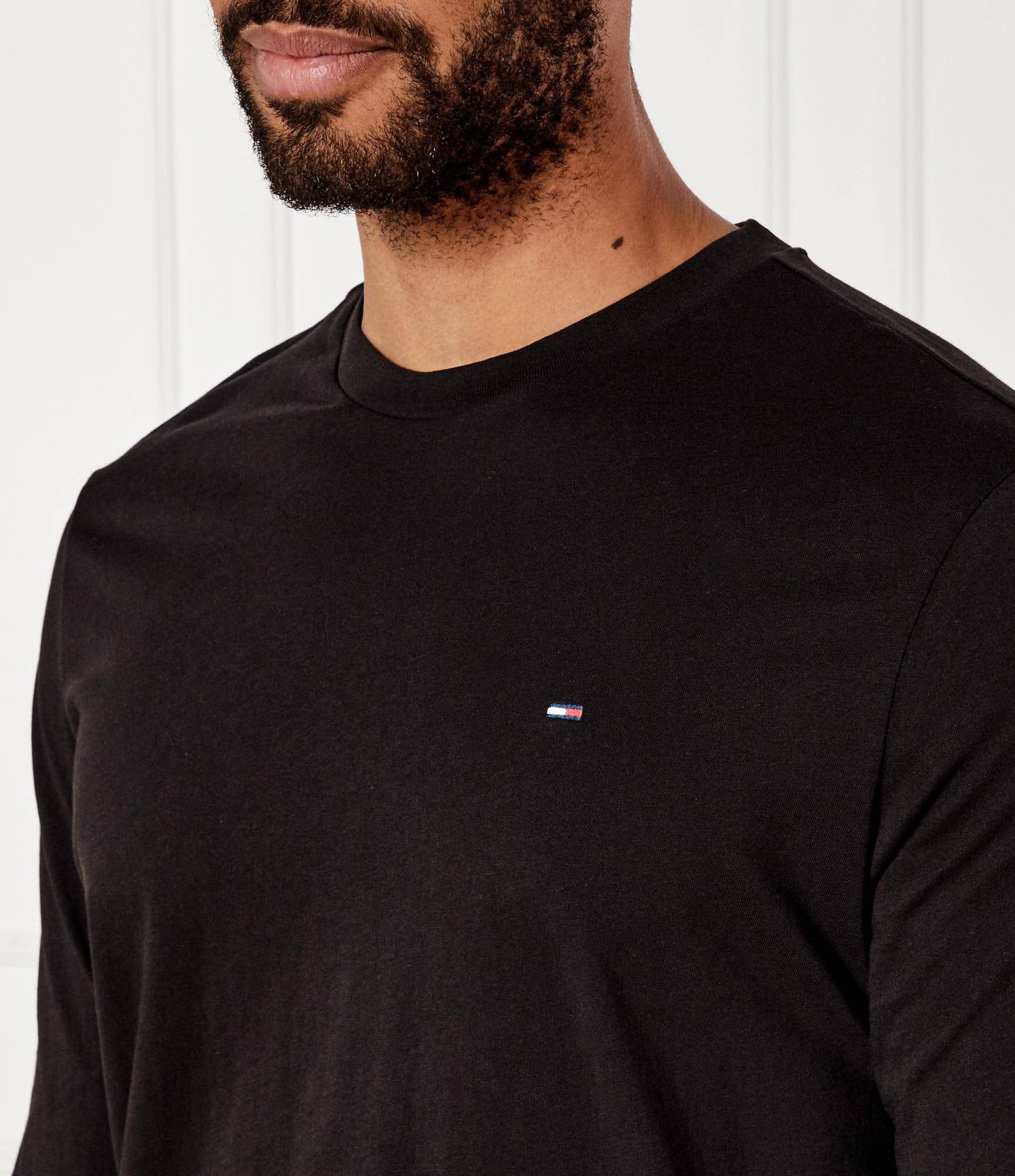 T-S manches longues  Tommy Jeans DM0DM22148 0XM Black/Ecru