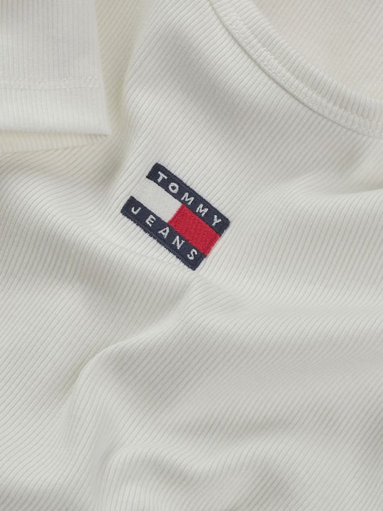 Tee shirt  Tommy Jeans DW0DW17881 YBL Ecru