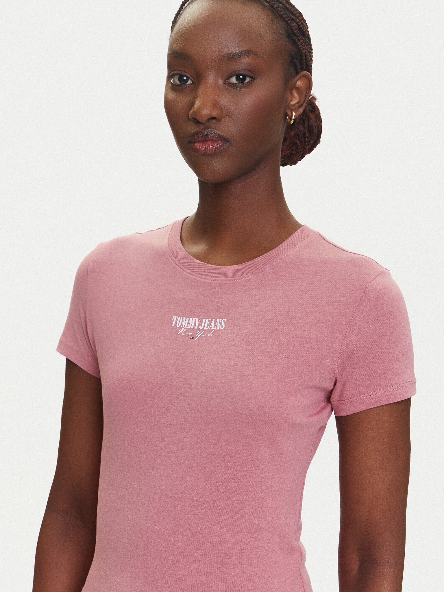 Tee shirt  Tommy Jeans DW0DW20913 TI0 Tahiti Berry