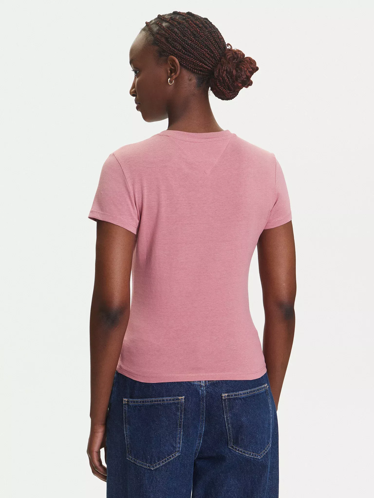 Tee shirt  Tommy Jeans DW0DW20913 TI0 Tahiti Berry
