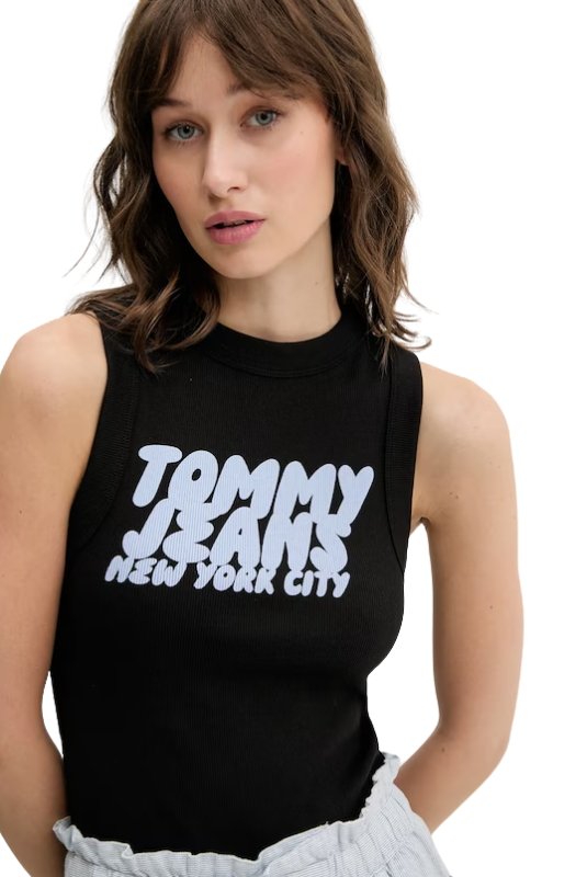 Tee shirt  Tommy Jeans DW0DW21339 BDS Black