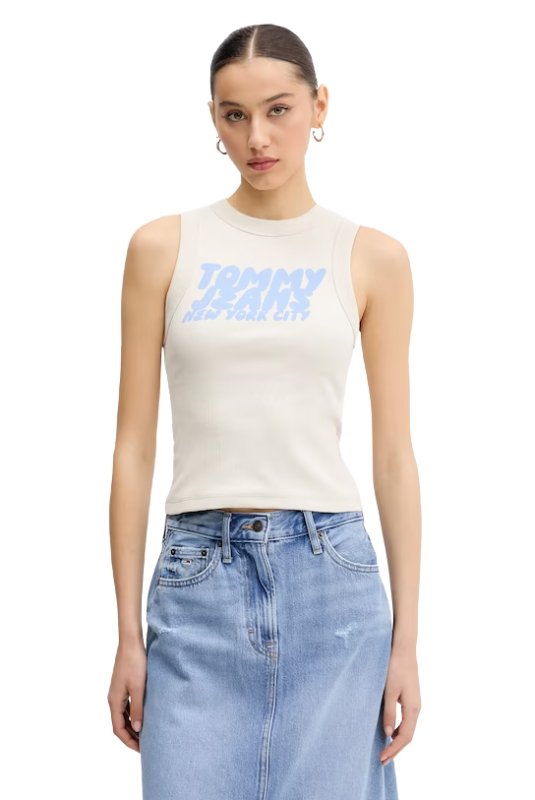 Tee shirt  Tommy Jeans DW0DW21339 ACG Newsprint