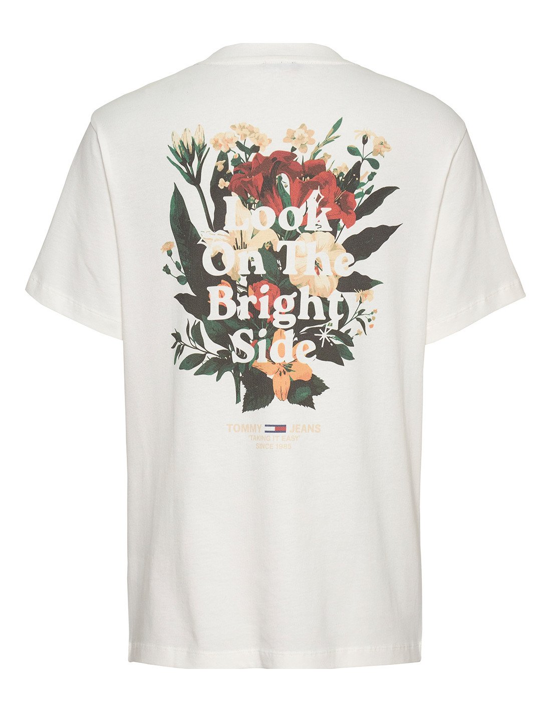 Tee shirt  Tommy Jeans DW0DW21341 YBL Ecru