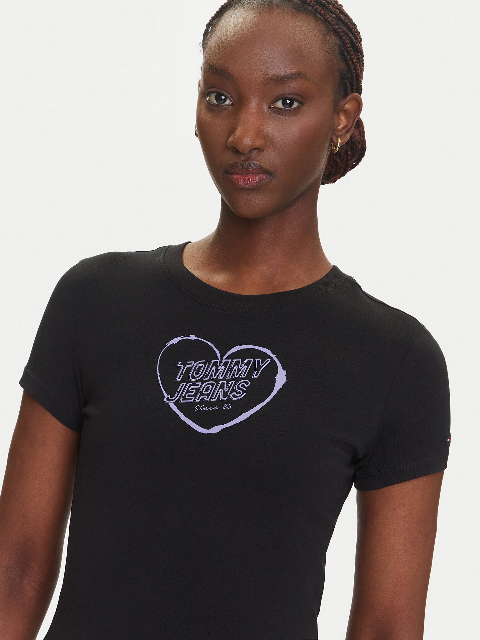 Tee shirt  Tommy Jeans DW0DW21390 BDS Black