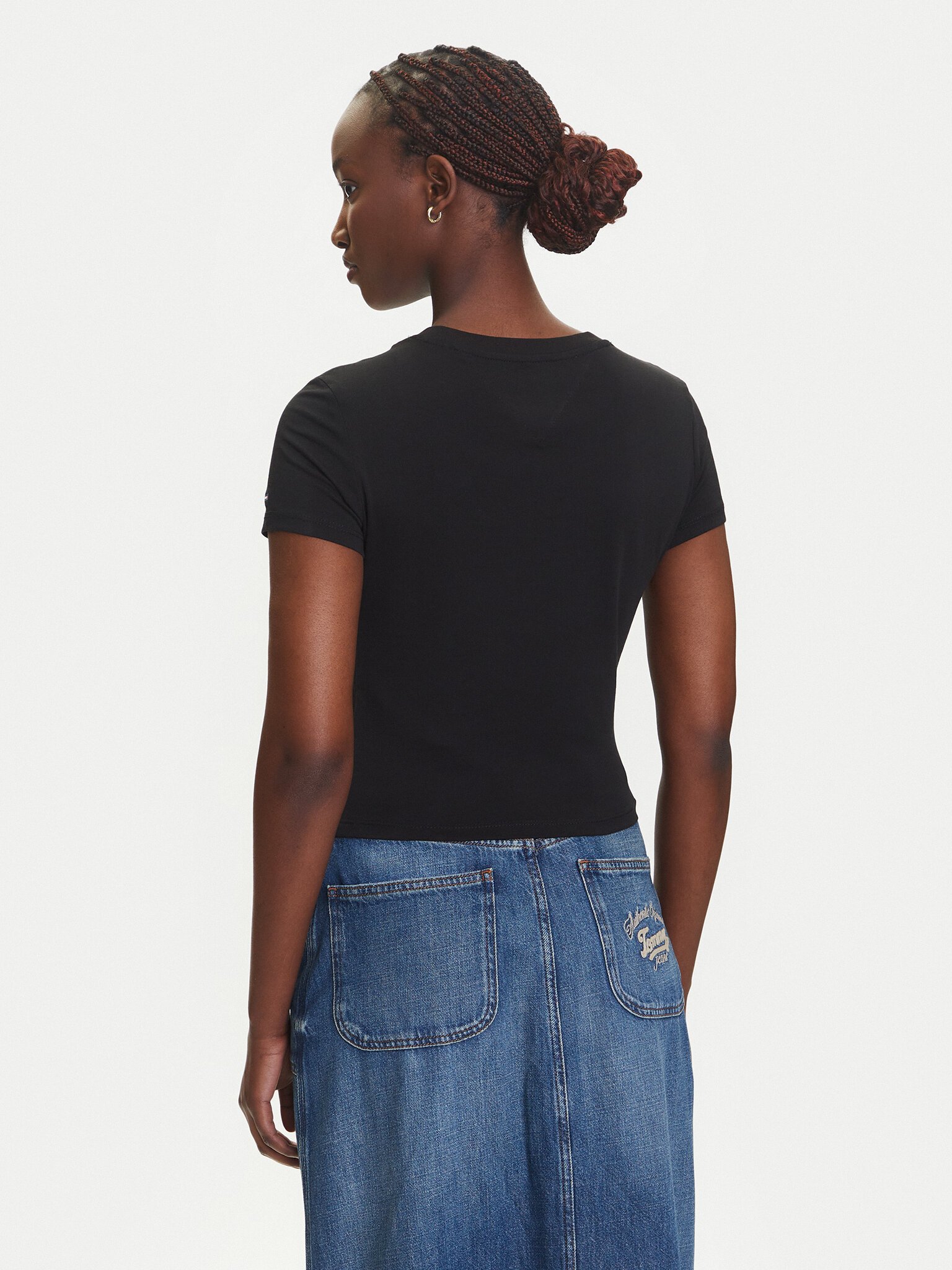 Tee shirt  Tommy Jeans DW0DW21390 BDS Black