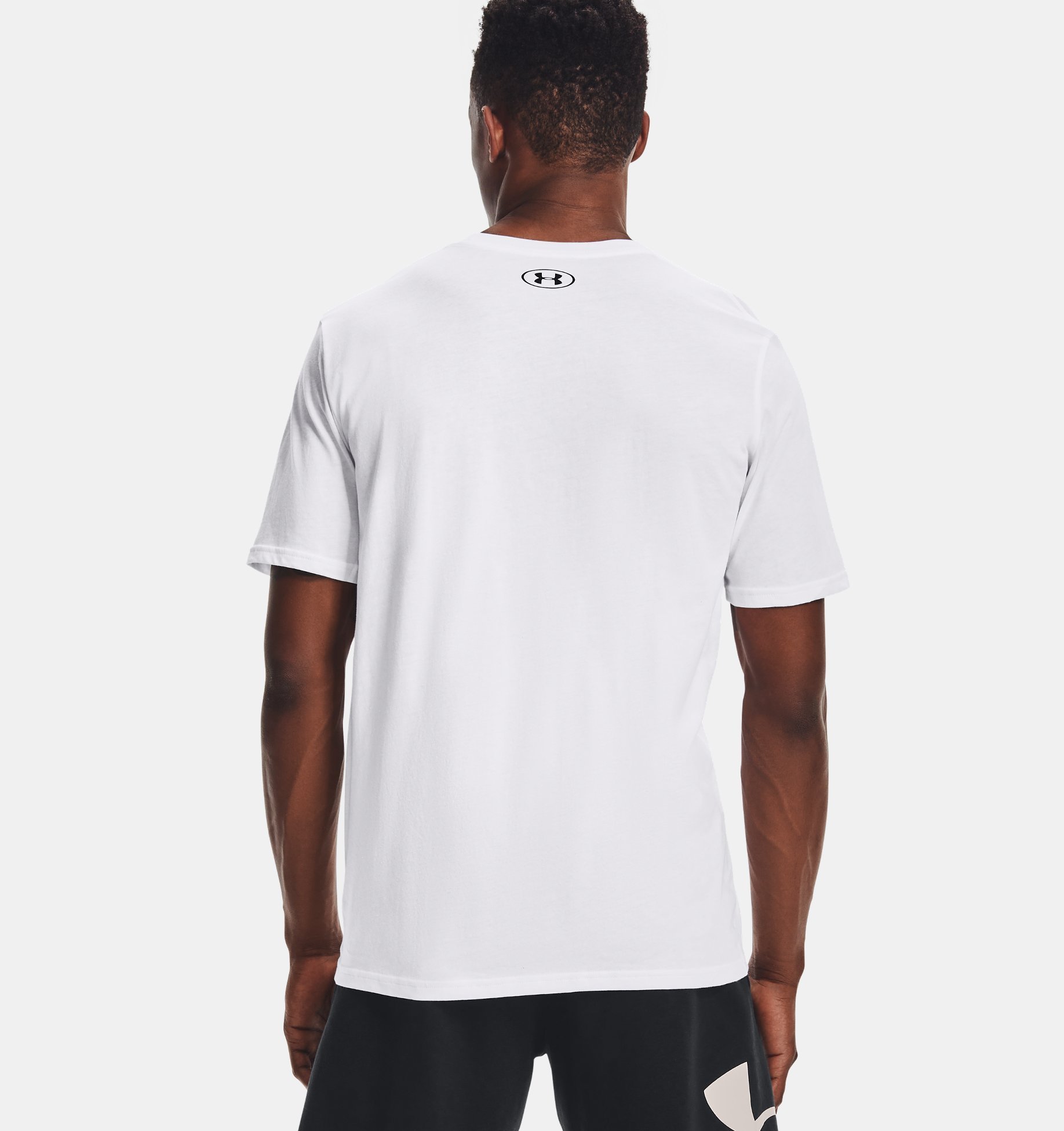 T-S manches courtes  Under armour 1326799 100 White/Black
