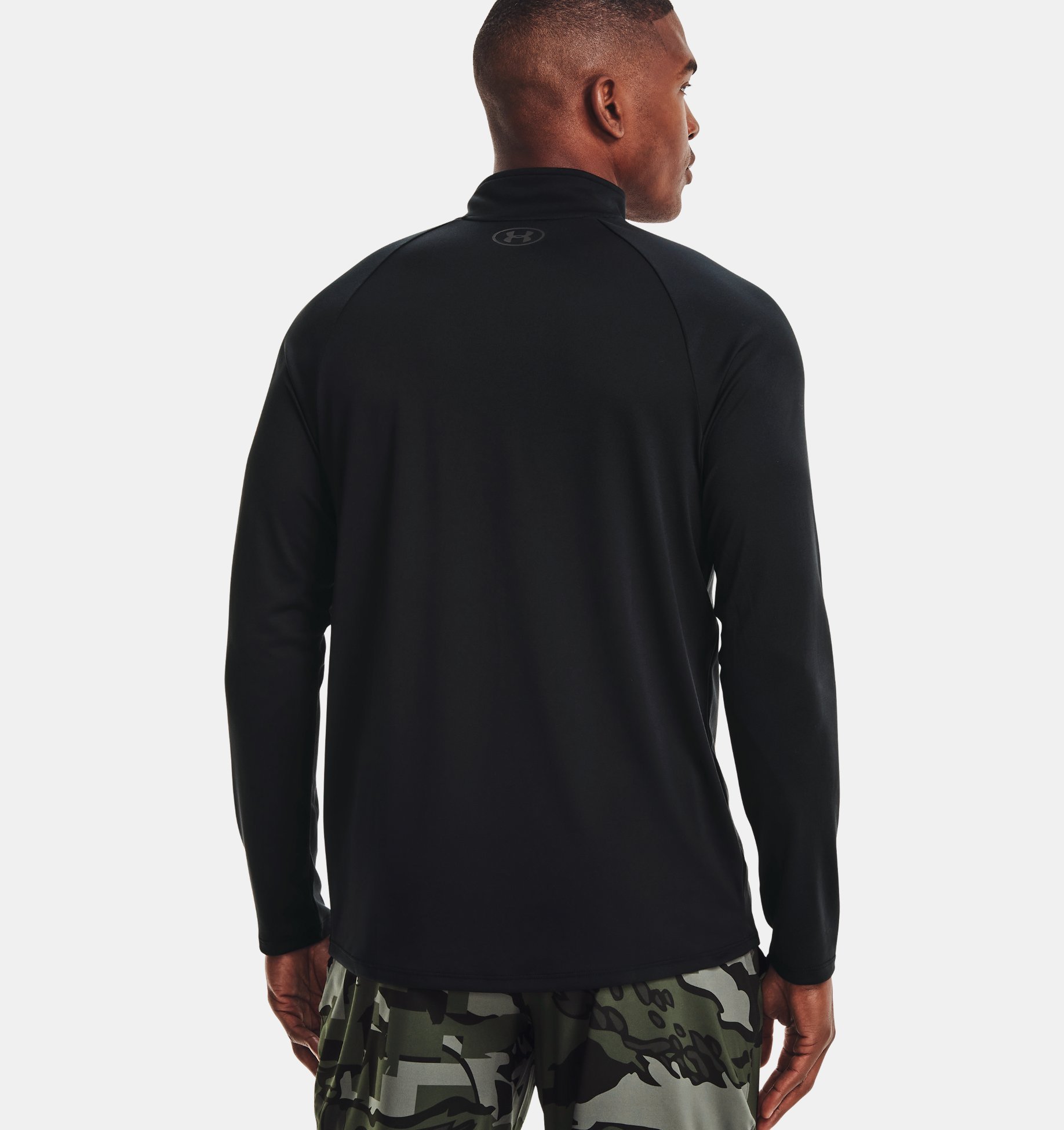 T-S manches longues  Under armour 1328495 001 Black/Charcoal