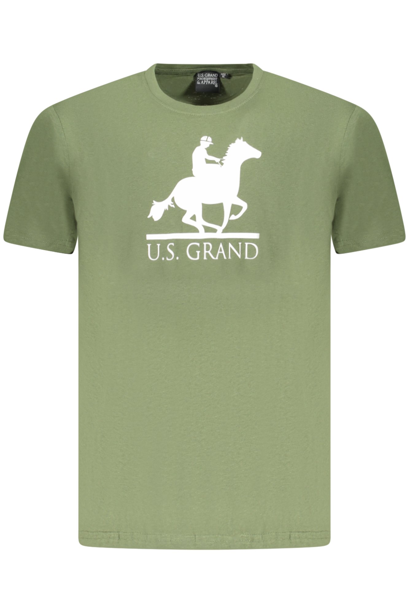 Tee-shirts  U.s. grand polo AU02646_VE16VERD Verde
