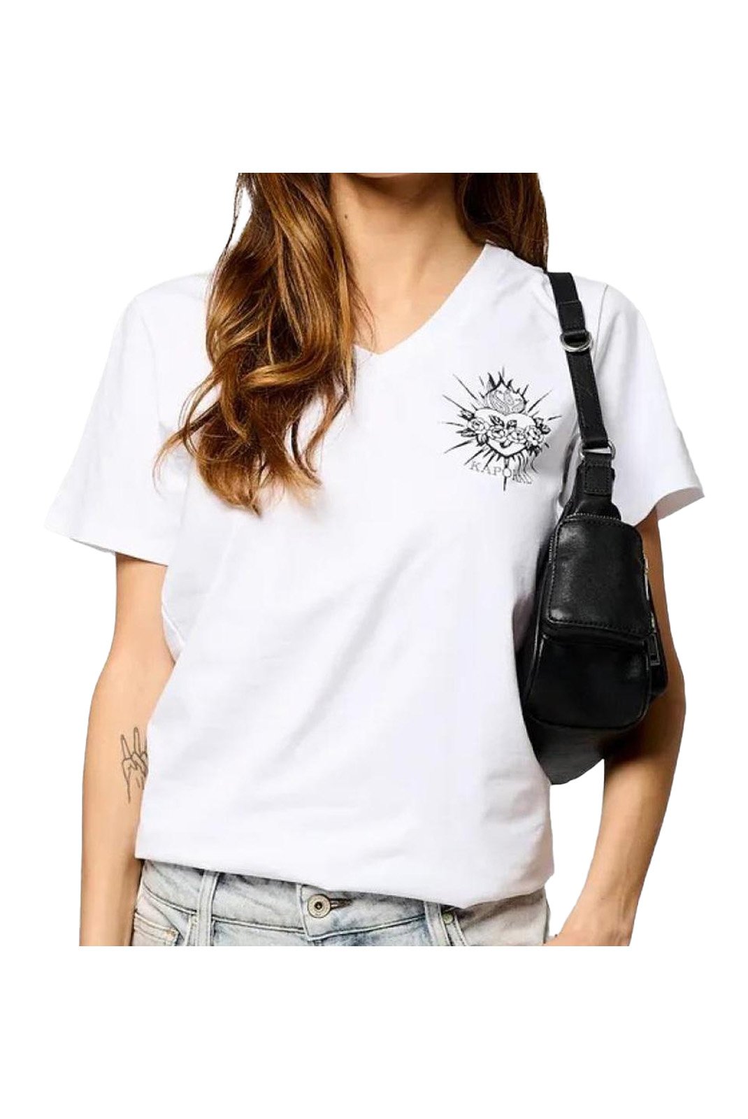 Tee shirt  Kaporal VALM WHITE