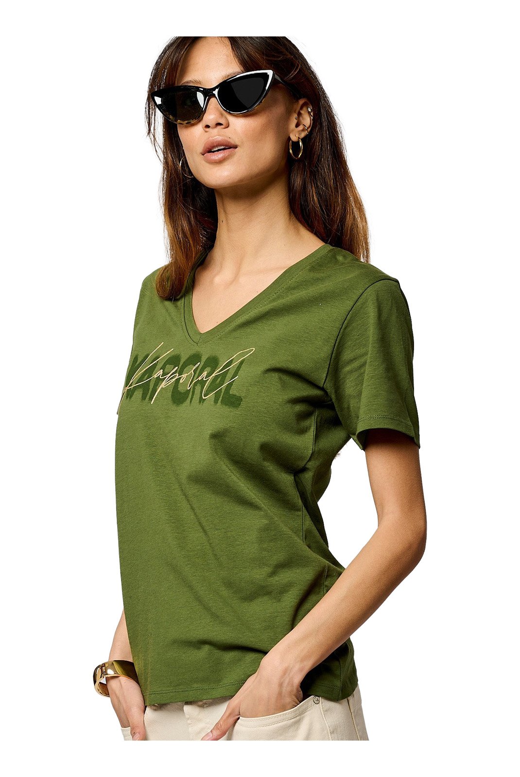 Tee shirt  Kaporal VASIC KHAKI